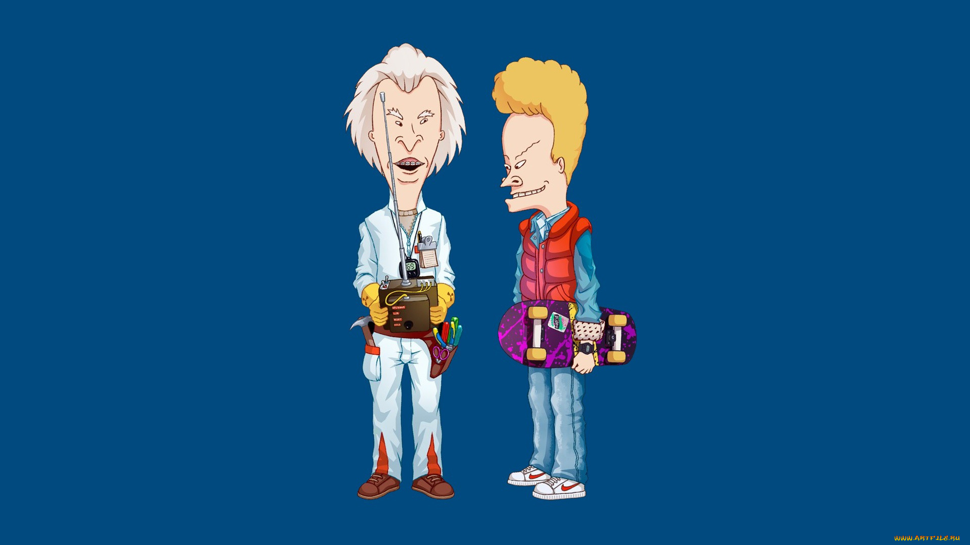 мультфильмы, beavis, and, butt-head, бивис, и, батт-хед