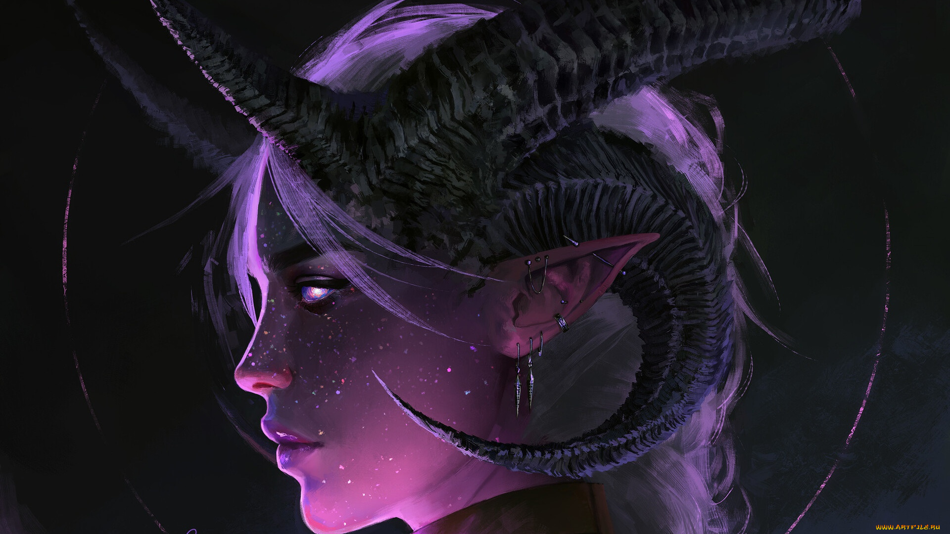 фэнтези, демоны, пофиль