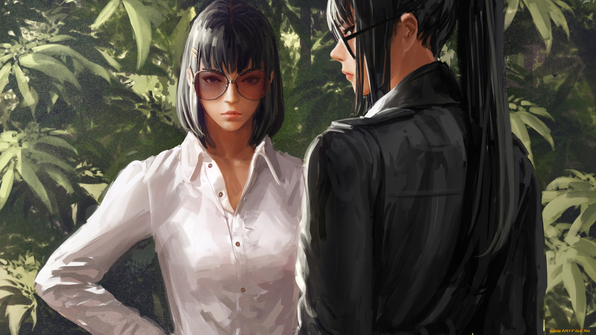 guweiz, рисованное, девушка