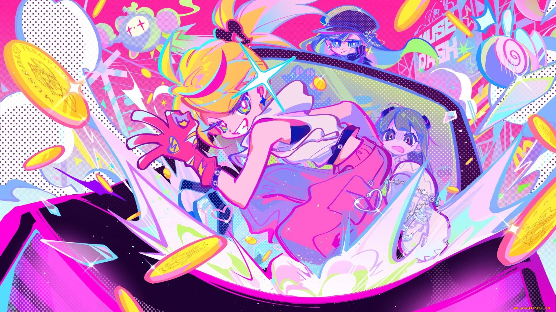 видео, игры, ---другое, muse, dash