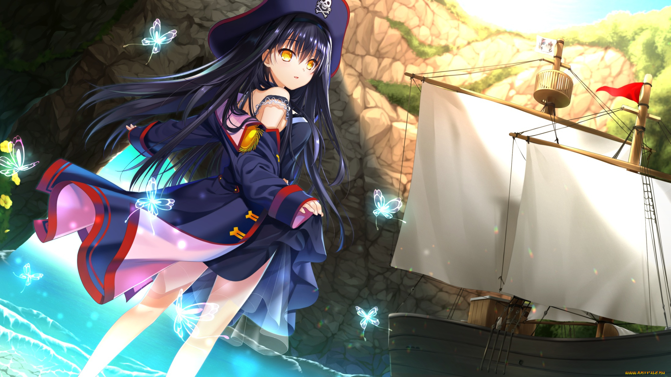 summer, pockets, аниме, карманы, лета