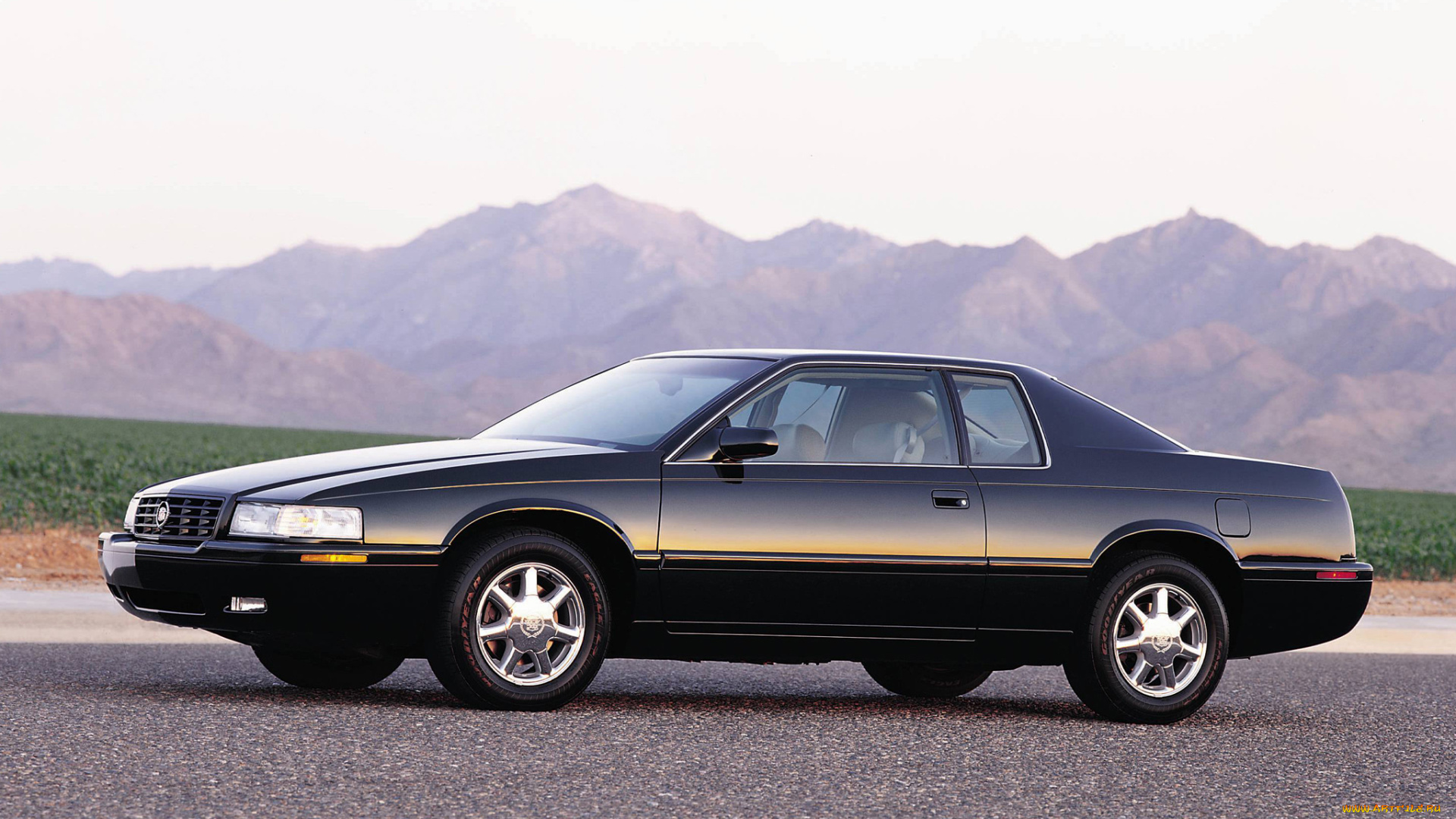 автомобили, cadillac, кадиллак, черный, горы