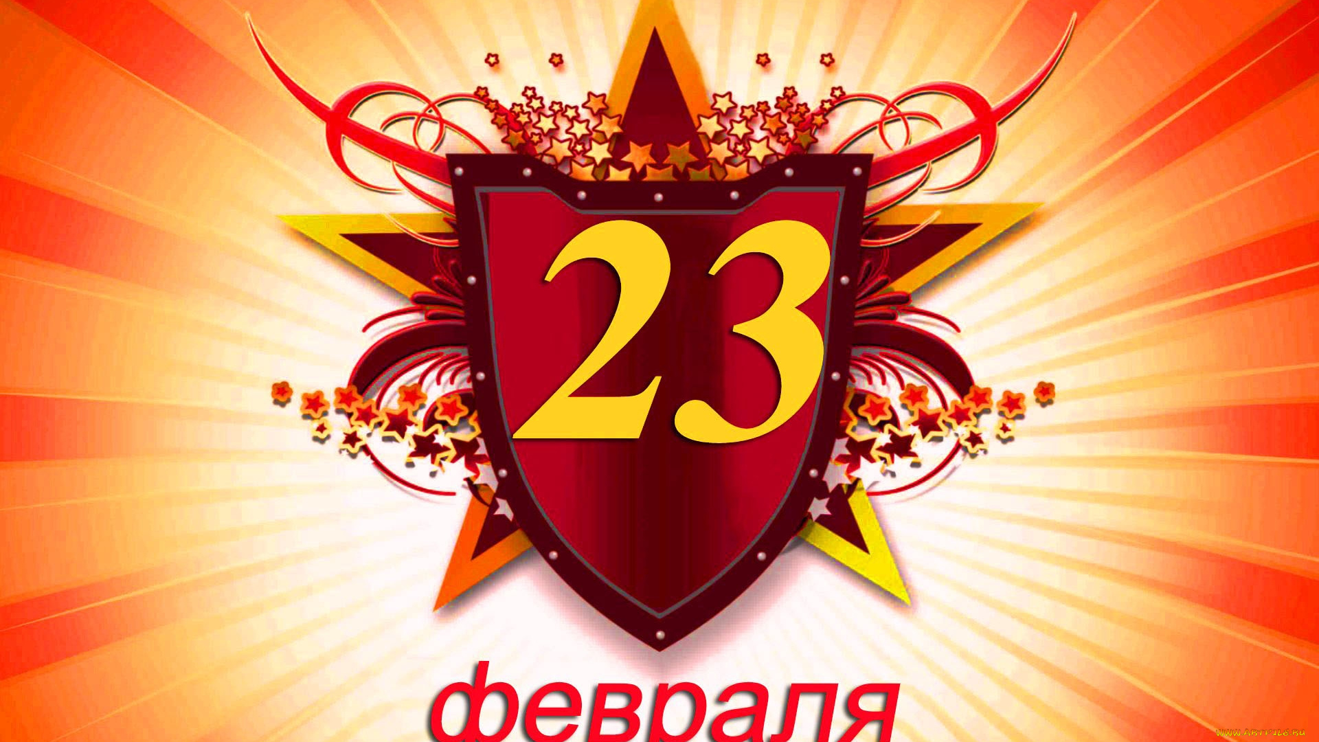 праздничные, день, защитника, отечества, щит, дата, лучи, звезды