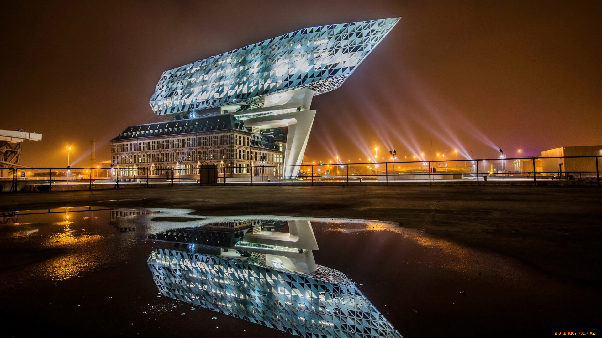 antwerp, port, authority, building, города, антверпен, , бельгия, antwerp, port, authority, building