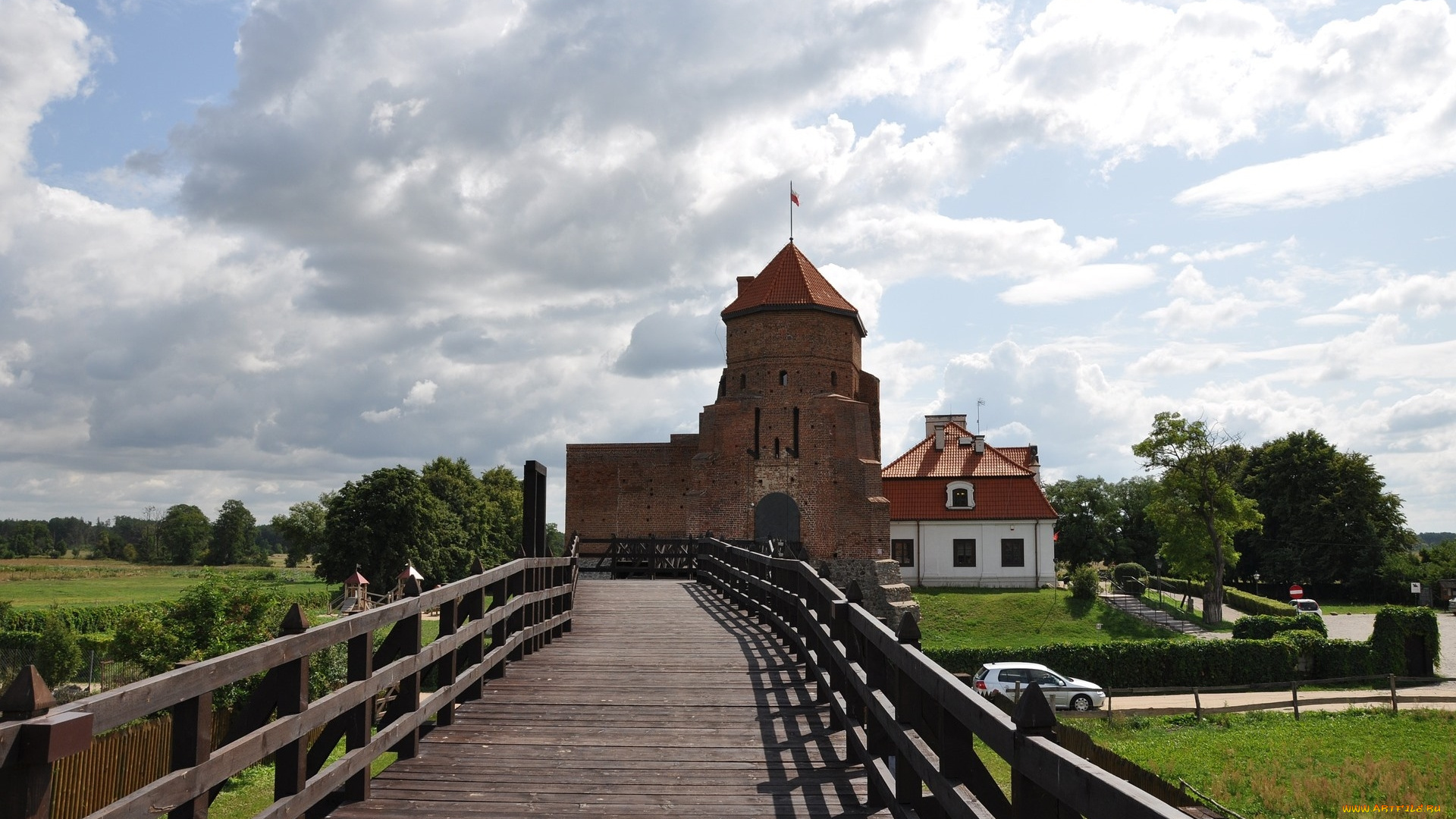 liw, castle, poland, города, замки, польши, liw, castle
