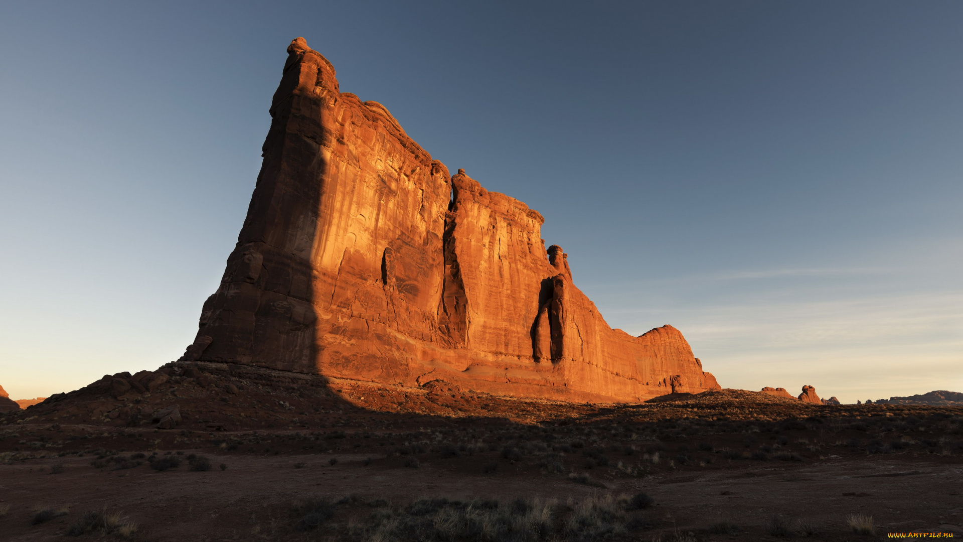 moab, utah, природа, горы