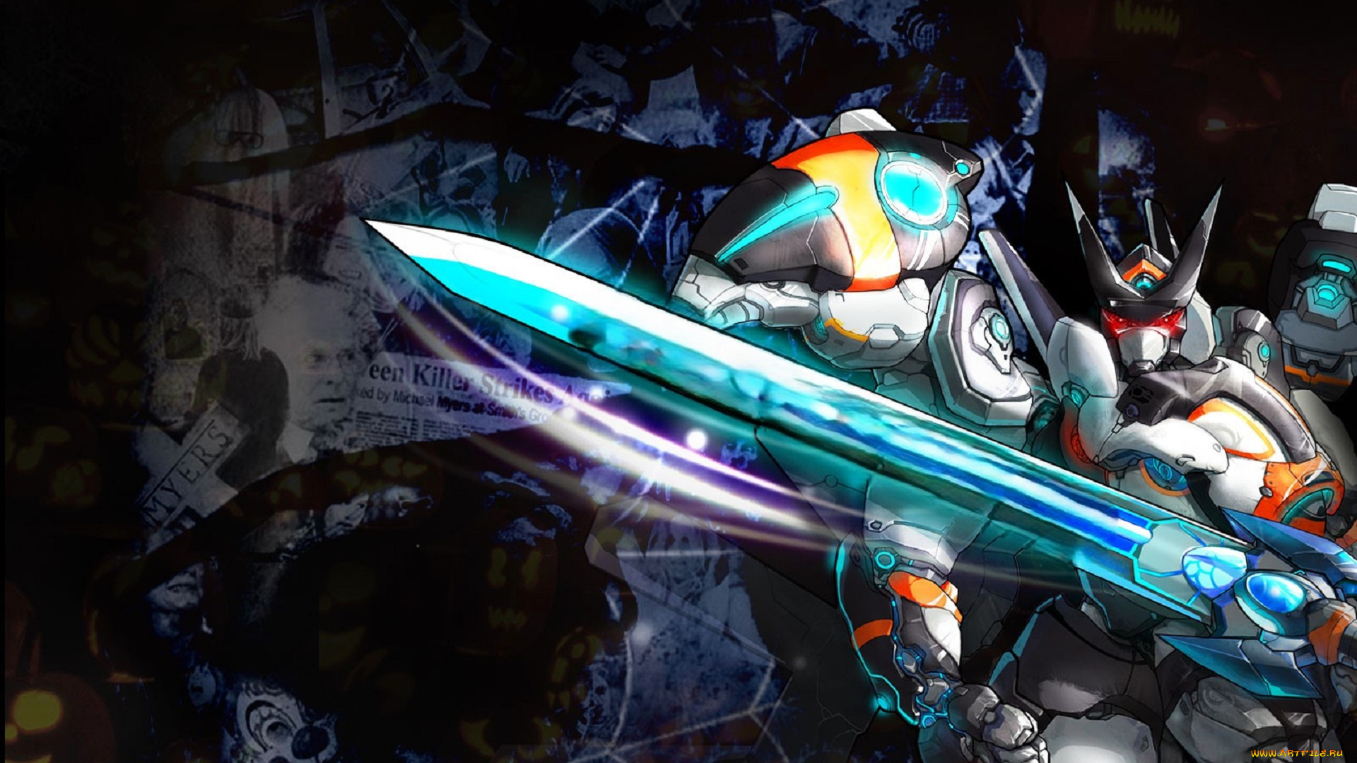 видео, игры, zero, online, робот, киборг, оружие