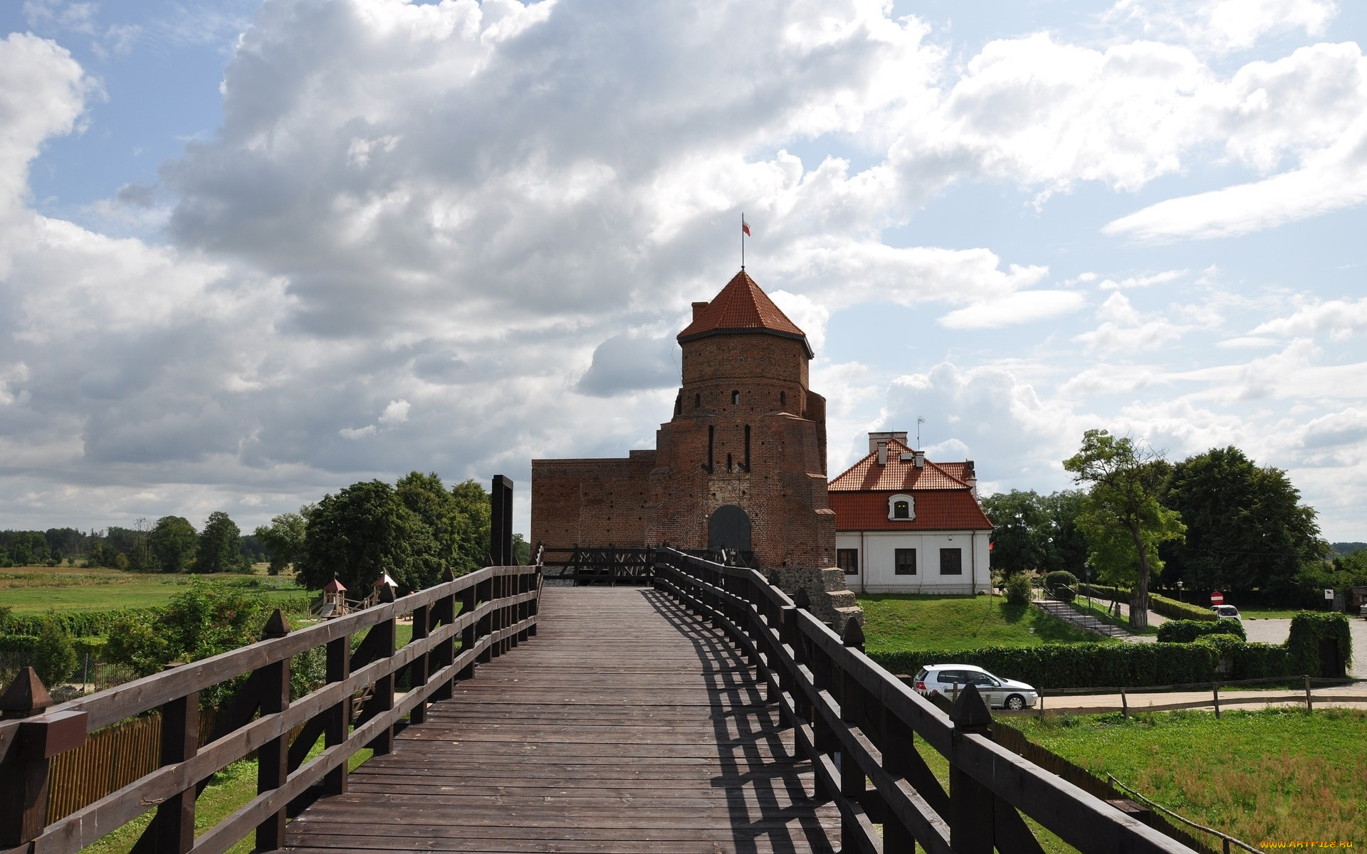 liw, castle, poland, города, замки, польши, liw, castle