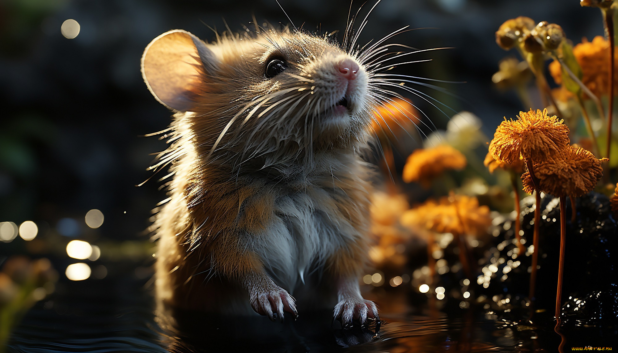 3д, графика, животные, , animals, мышь