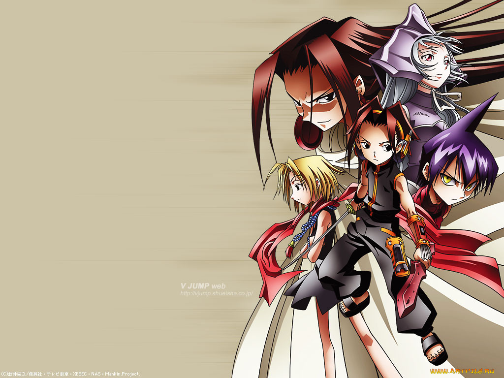 аниме, shaman, king