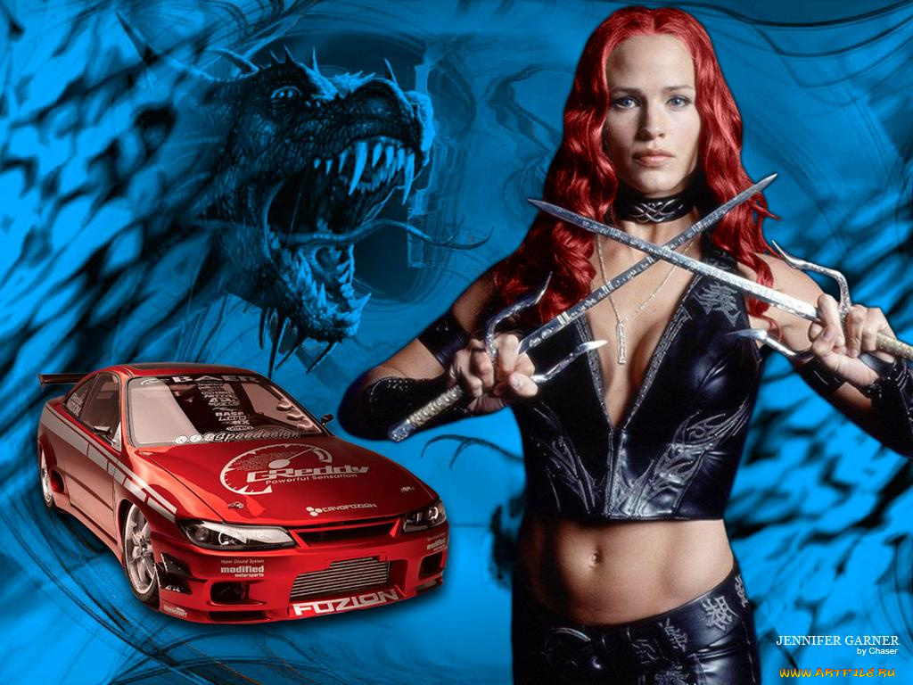 jennifer, garner, автомобили, авто, девушками