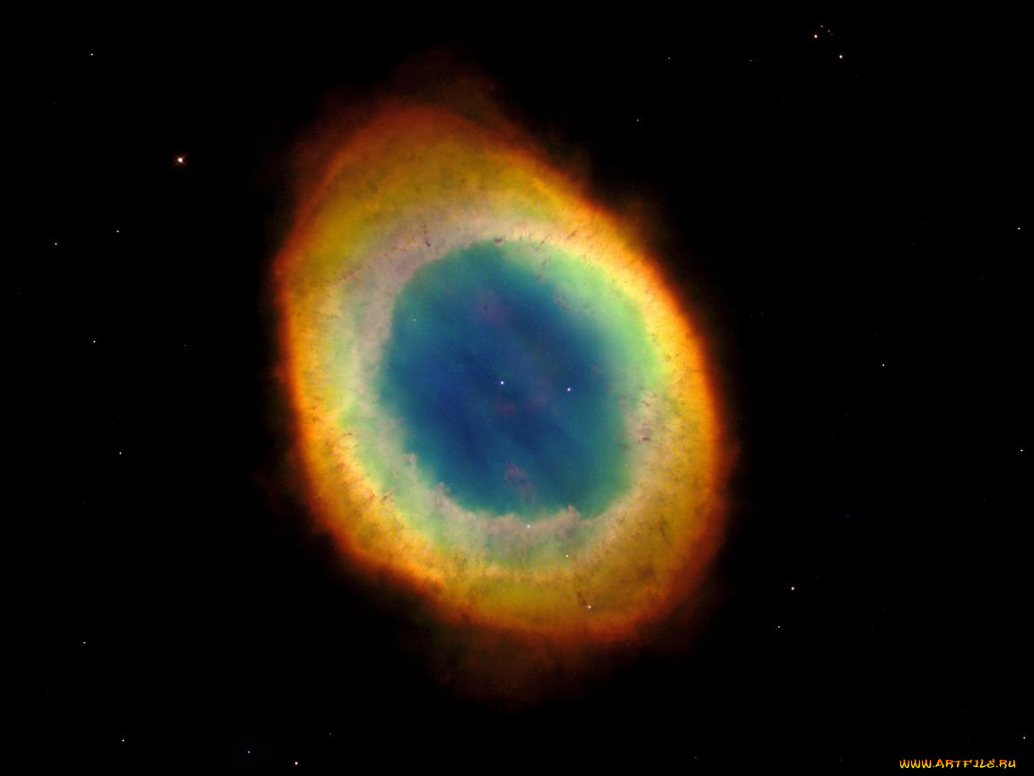 кольцо, космос, галактики, туманности