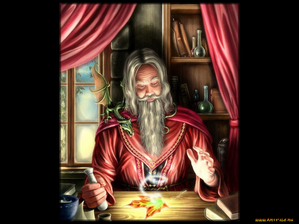 фэнтези, маги