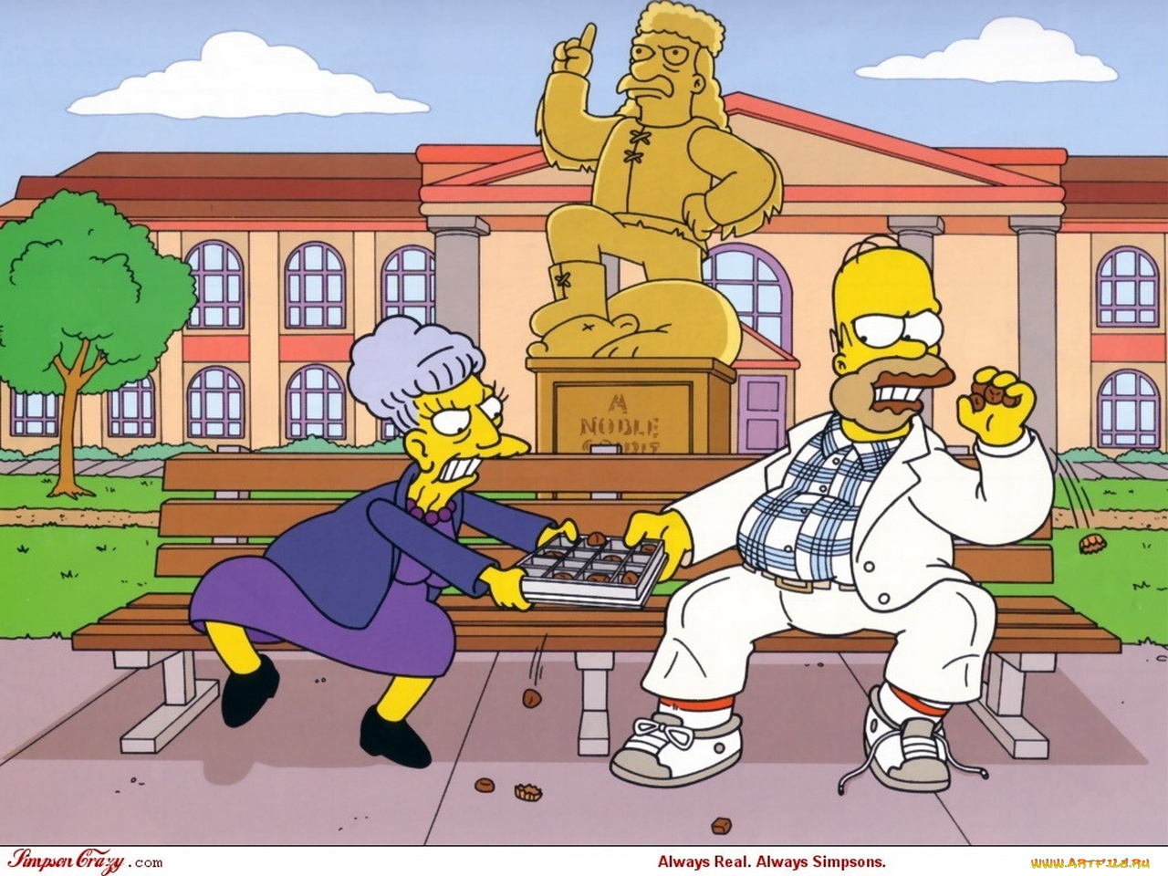 мультфильмы, the, simpsons