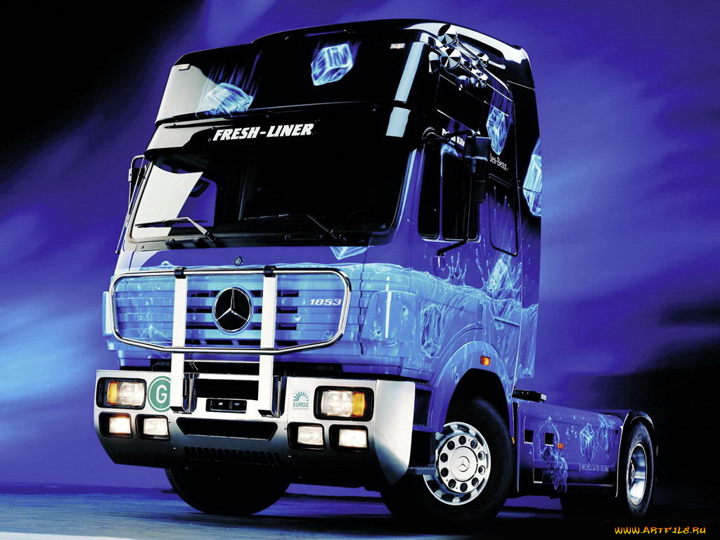 автомобили, mercedes, trucks