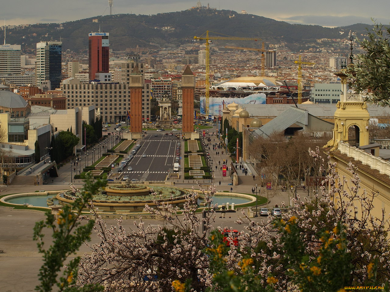 barcelona, spain, города, барселона, испания