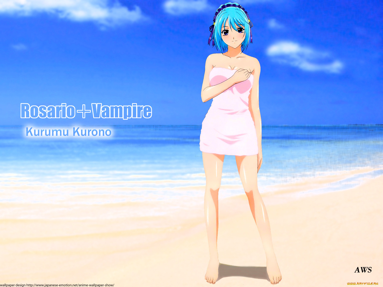 аниме, rosario, vampire