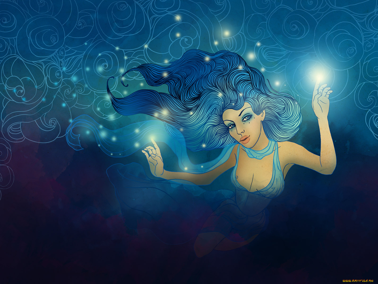 рисованные, люди