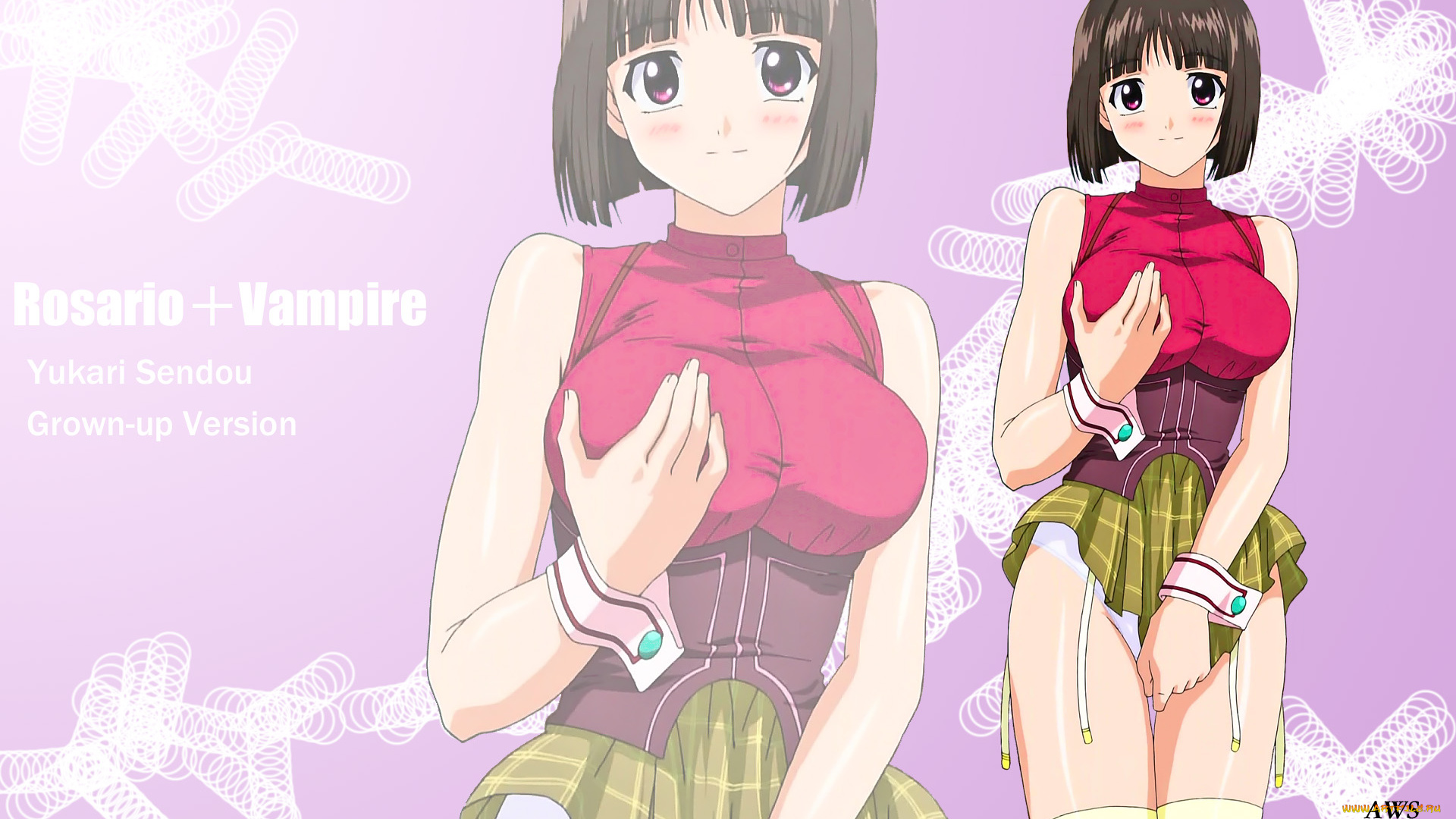 аниме, rosario, vampire