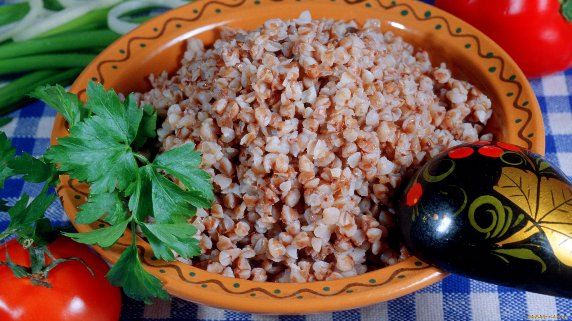 еда, вторые, блюда, томаты, гречка, помидоры