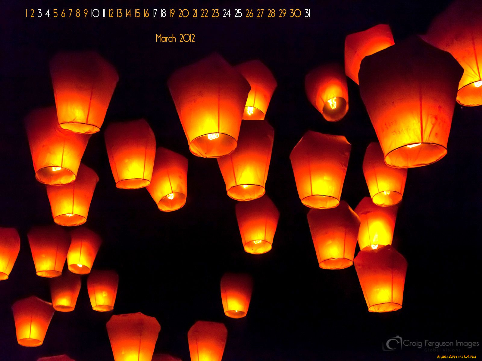 календари, другое, фонарики