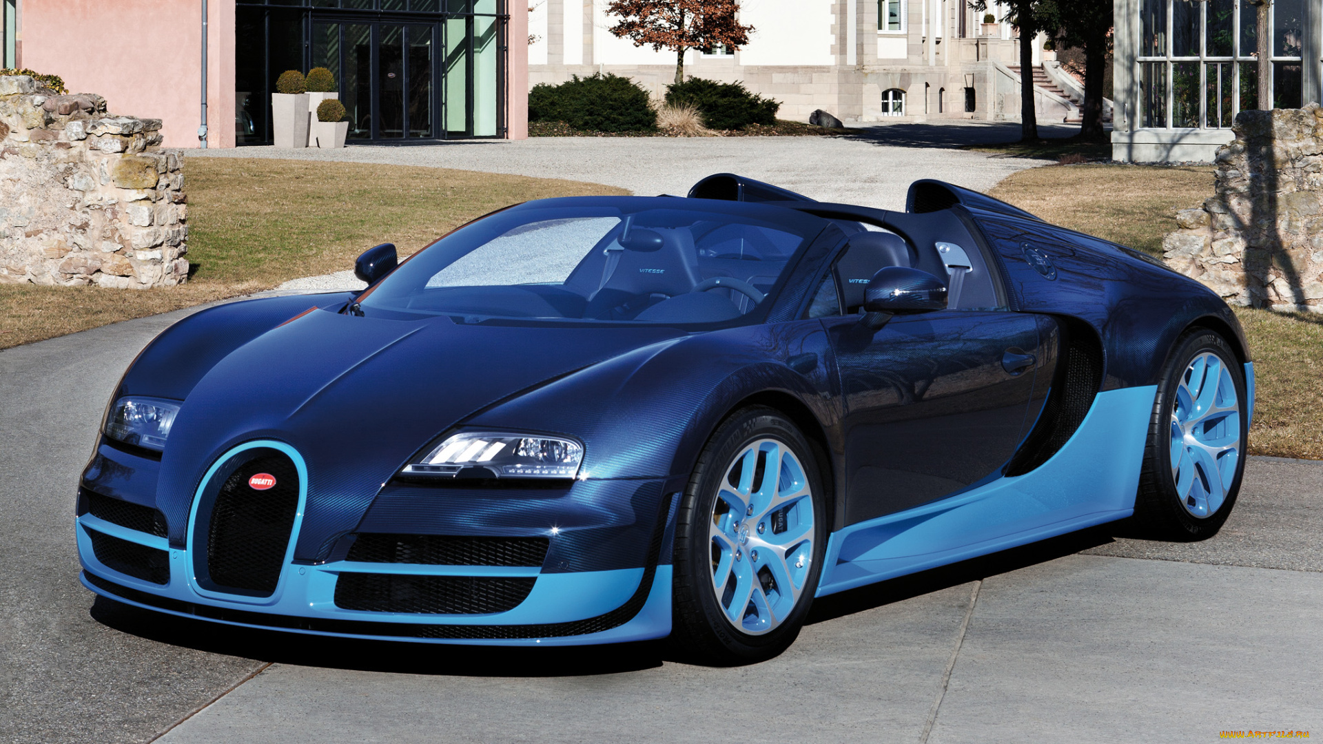 bugatti, veyron, grand, sport, roadster, vitesse, автомобили
