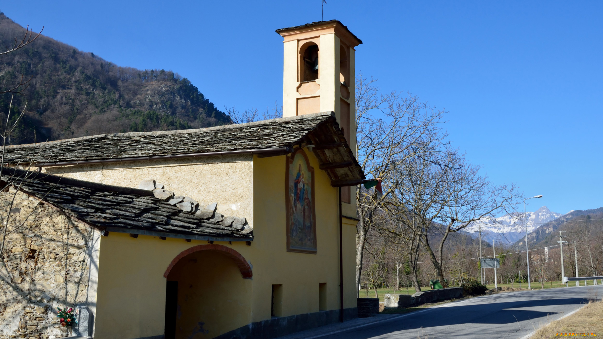 cartignano, la, piccola, cappella, di, san, firmino, nella, borgata, chiaudieres, города, католические, соборы, костелы, аббатства, италия