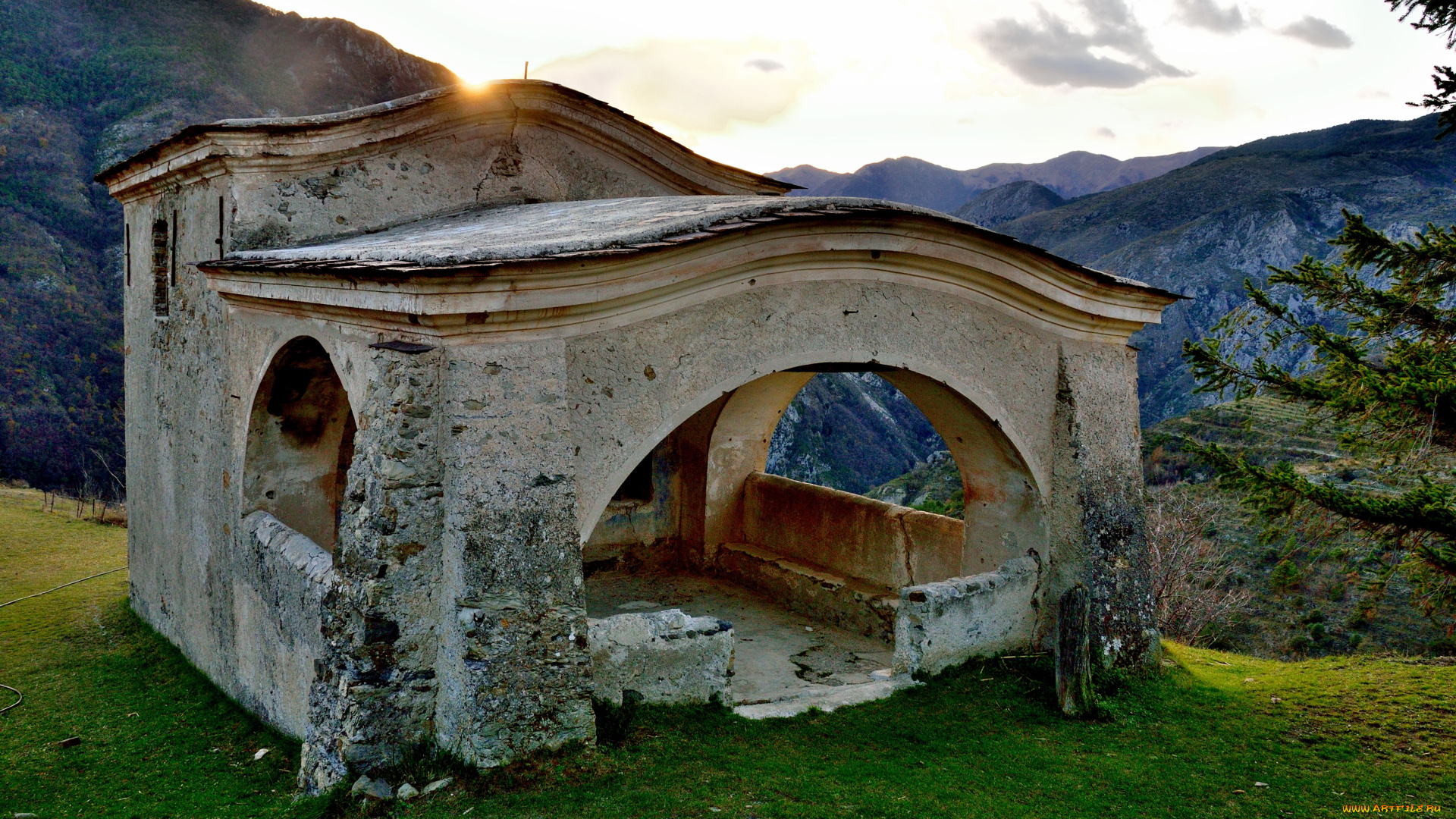 часовня, святого, креста, города, католические, соборы, костелы, аббатства, прованс