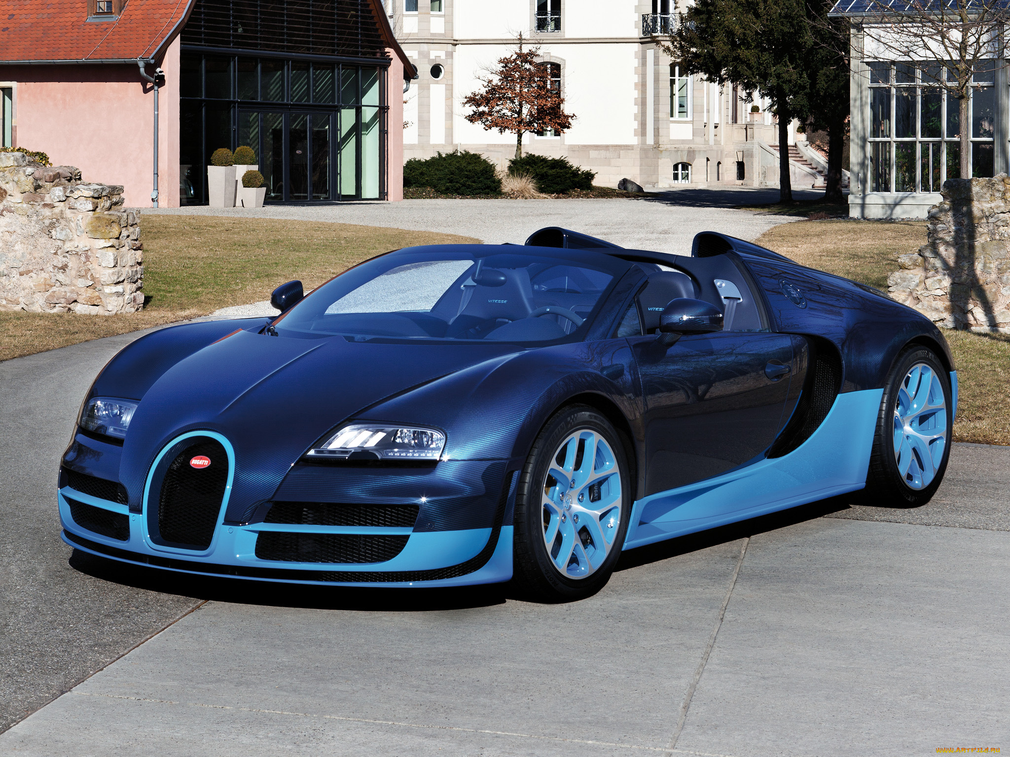 bugatti, veyron, grand, sport, roadster, vitesse, автомобили