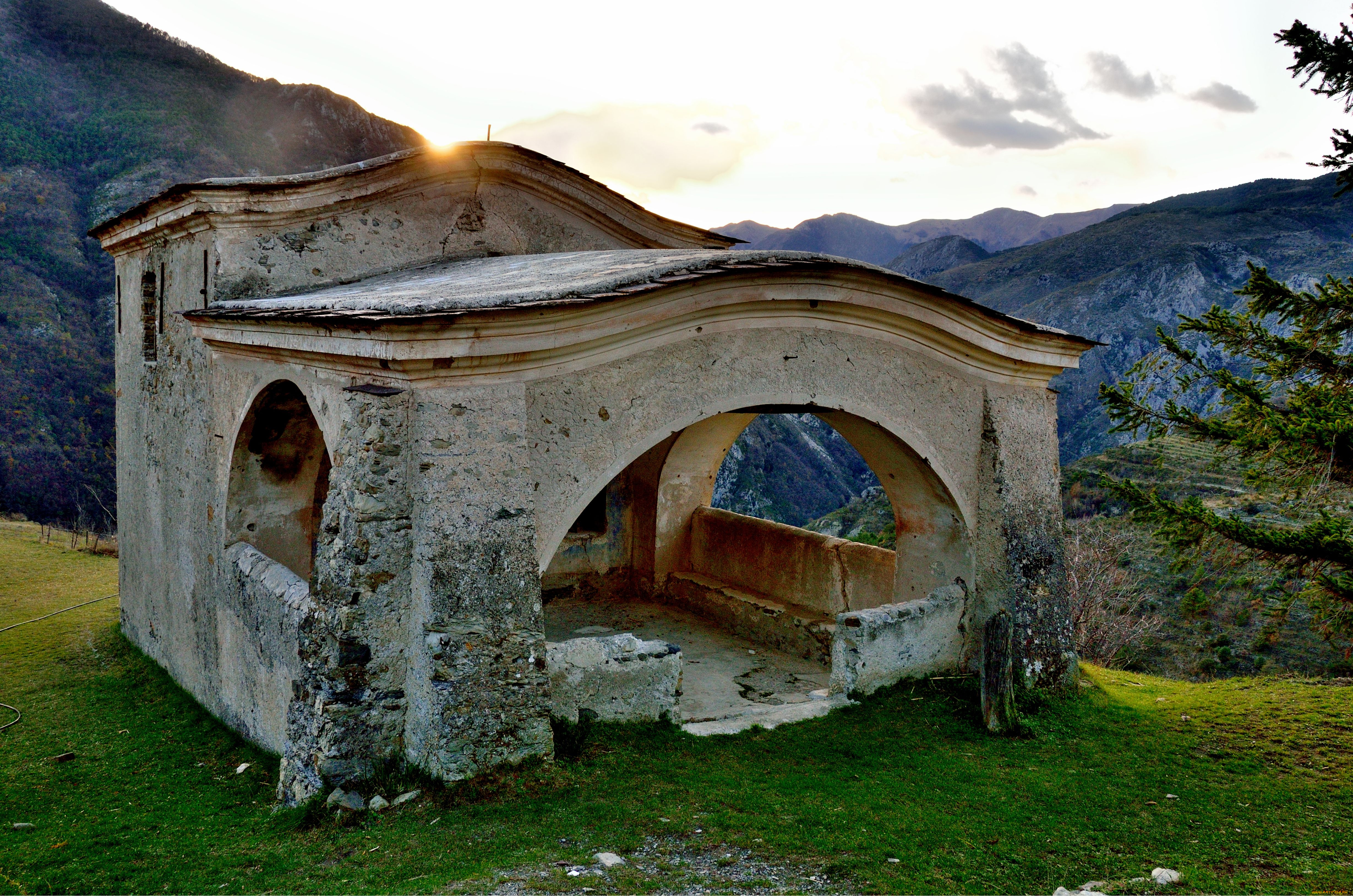 часовня, святого, креста, города, католические, соборы, костелы, аббатства, прованс