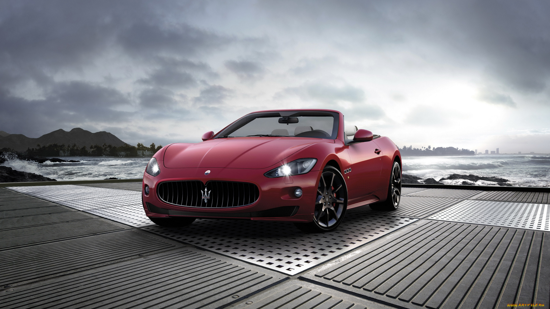 2011, maserati, gran, cabrio, sport, автомобили