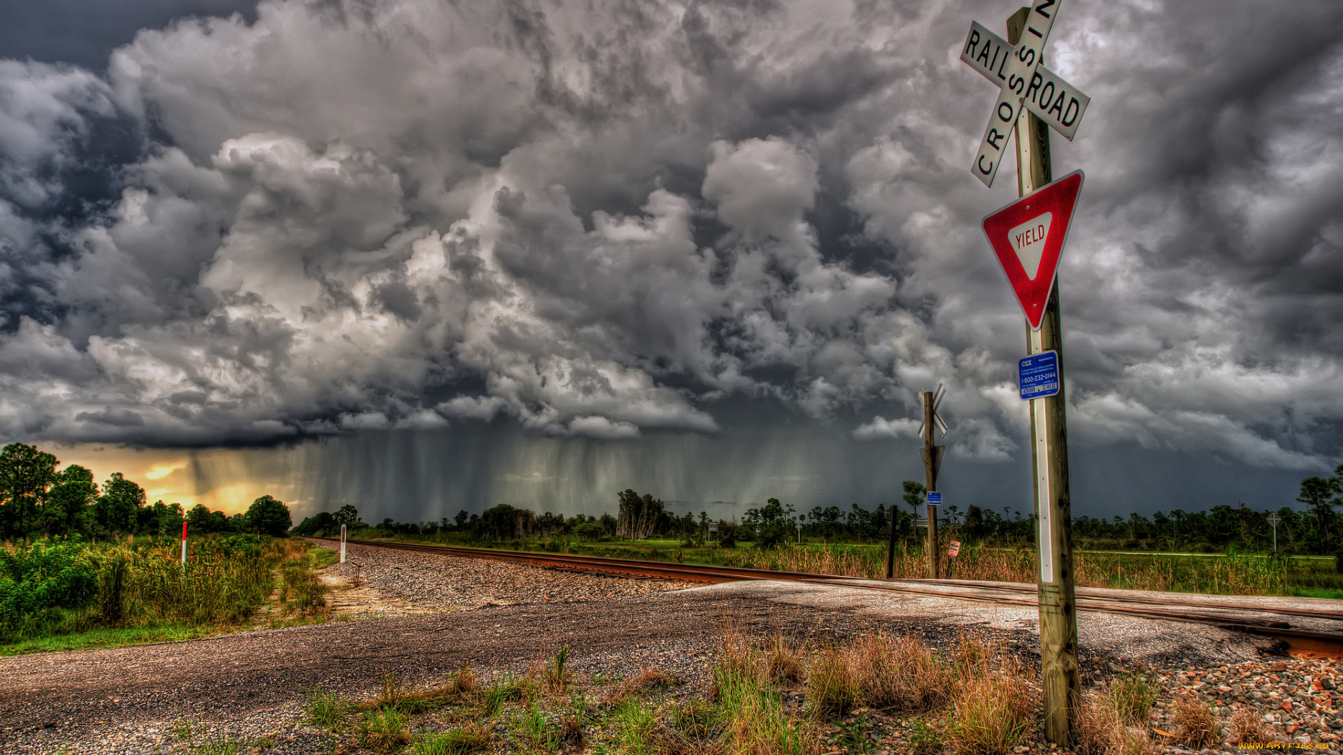 разное, транспортные, средства, магистрали, рельсы, указатель, тучи