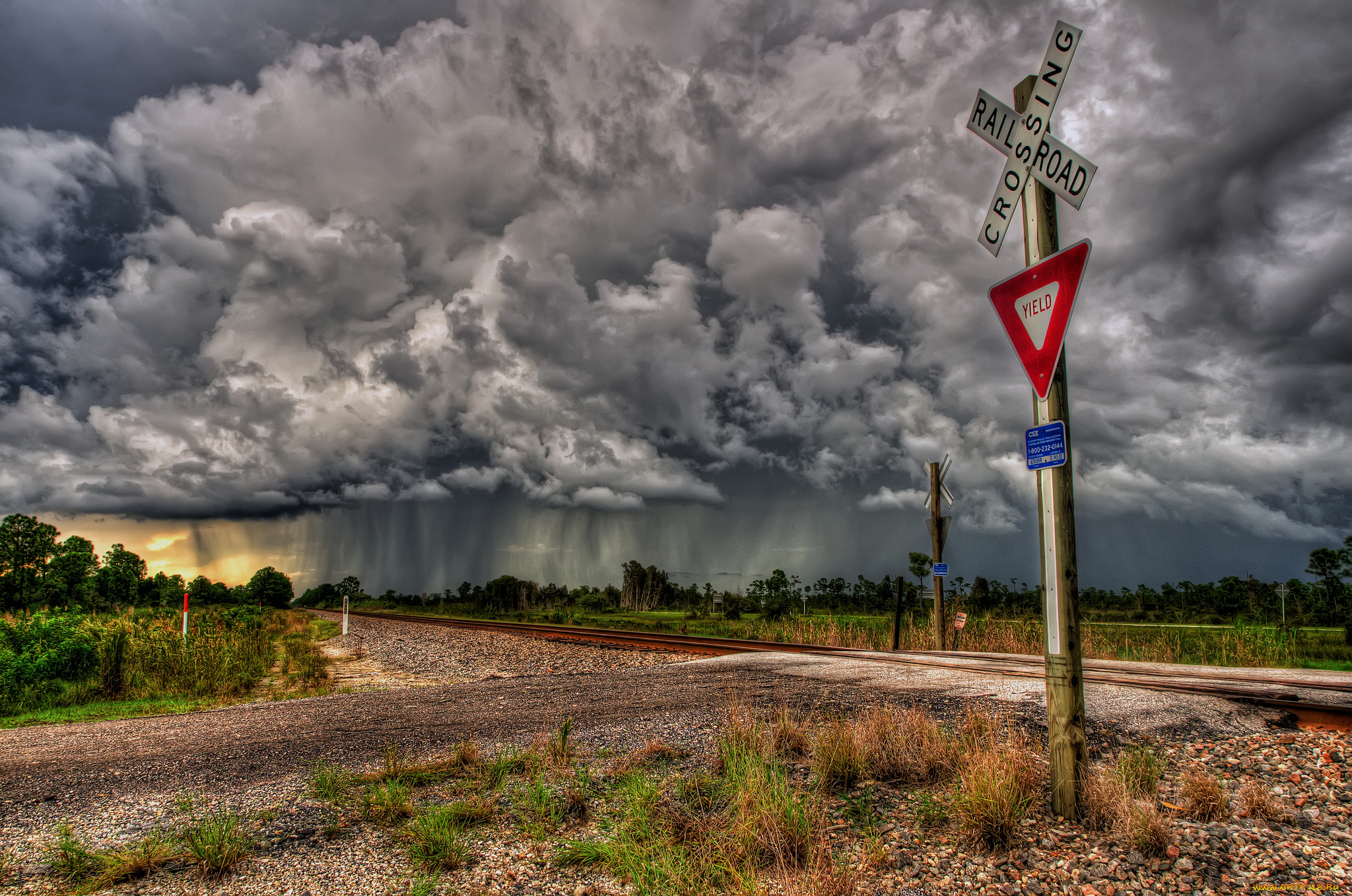 разное, транспортные, средства, магистрали, рельсы, указатель, тучи