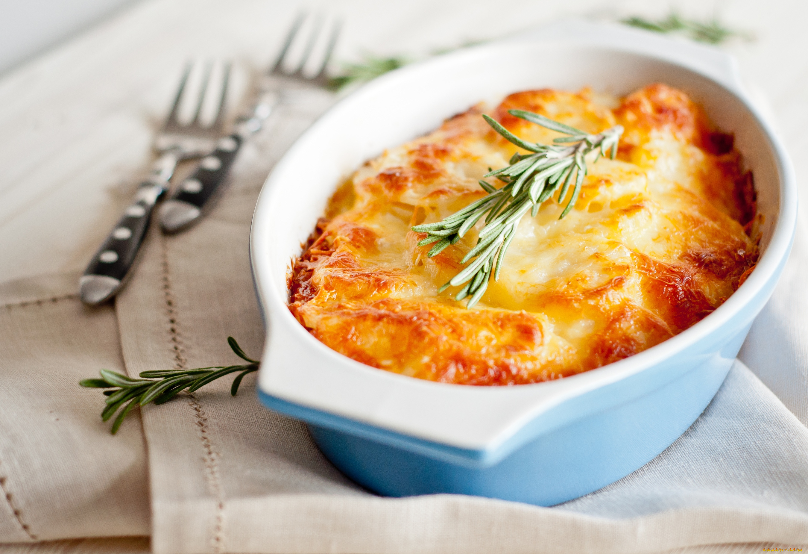 еда, вторые, блюда, запеканка, розмарин
