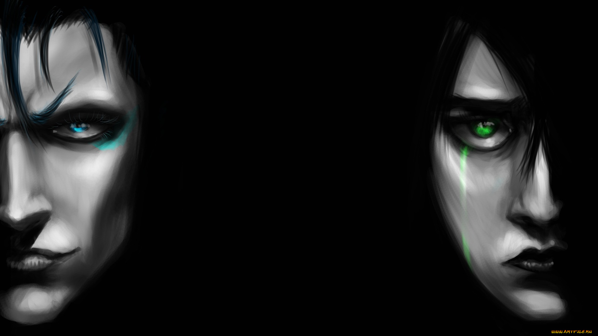 аниме, bleach, блич, джагерджак, гримджоу, шиффер, улькиорра, арт