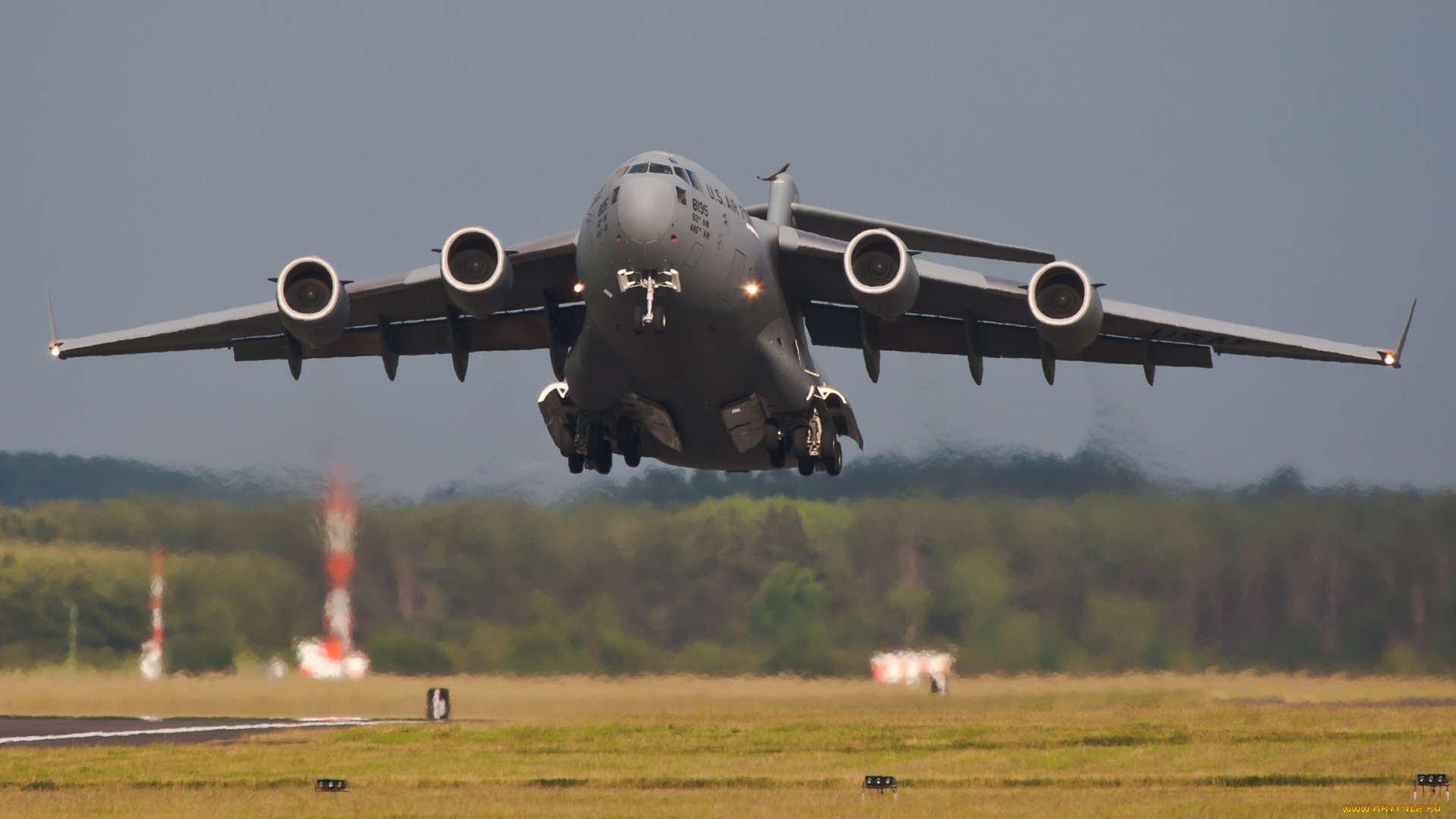 авиация, военно-транспортные, самолёты, взлёт