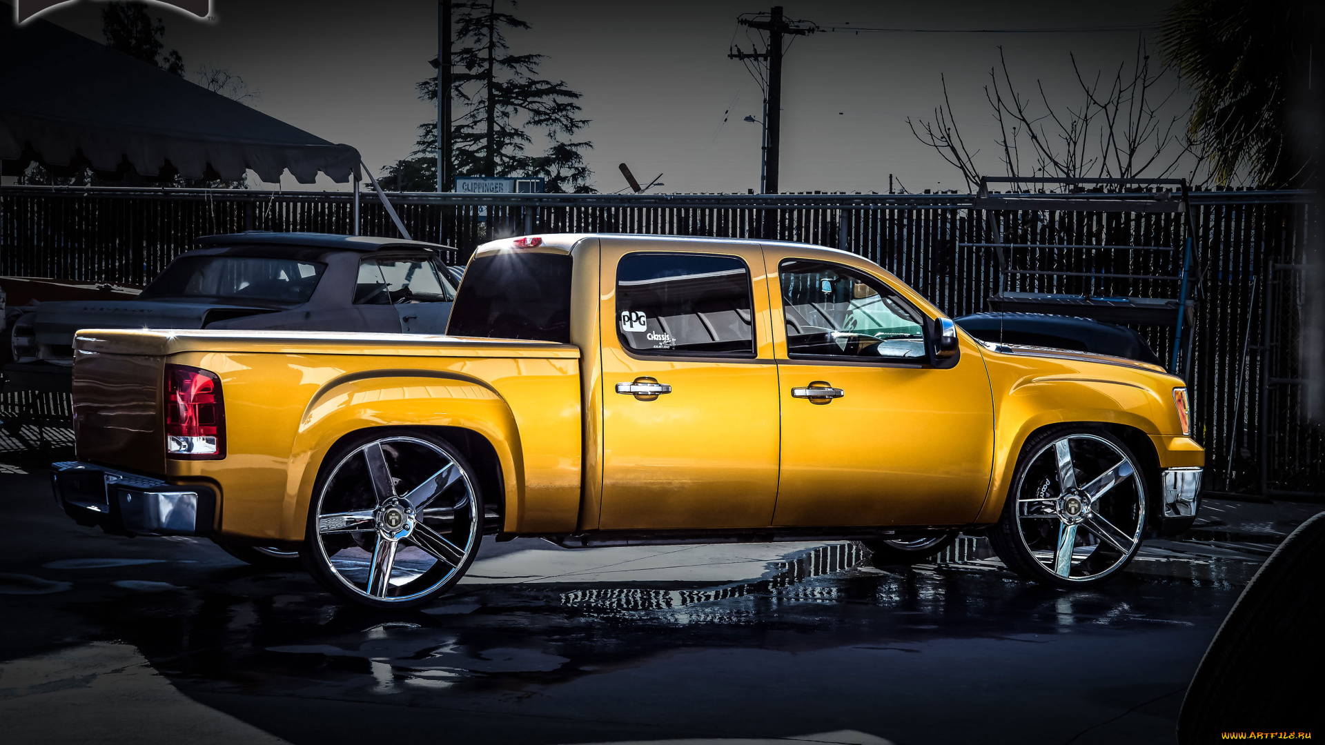 автомобили, custom, pick-up, dub