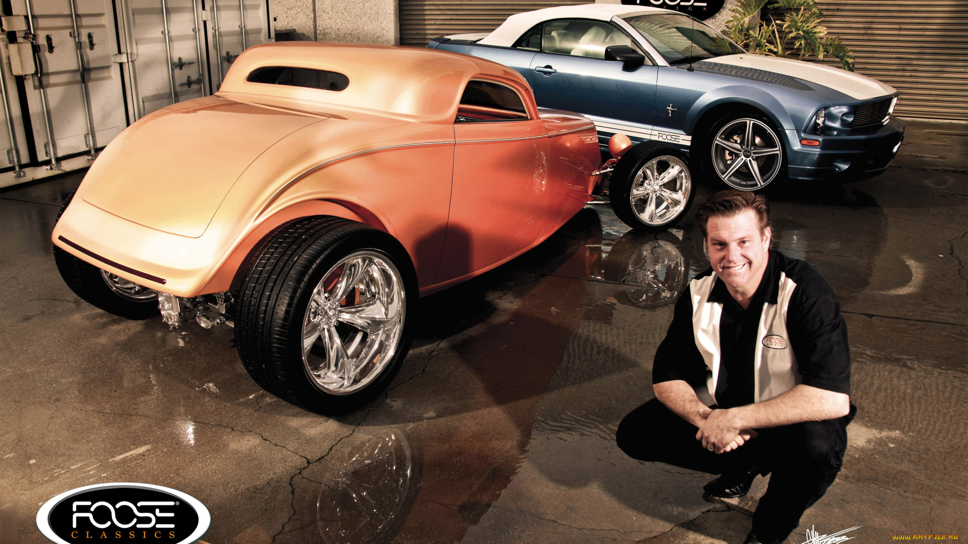 автомобили, разные, вместе, foose