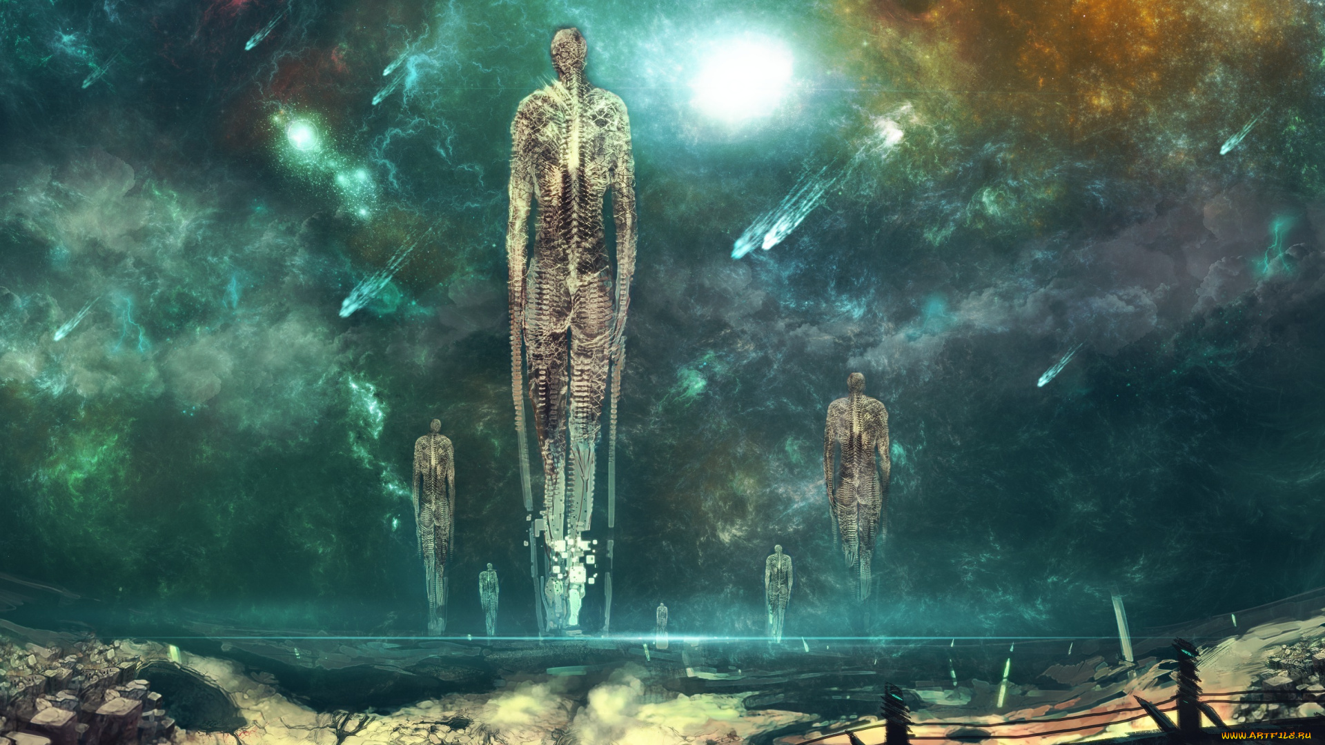 фэнтези, иные, миры, , иные, времена, планета, чужая, сооружения, мир, иной