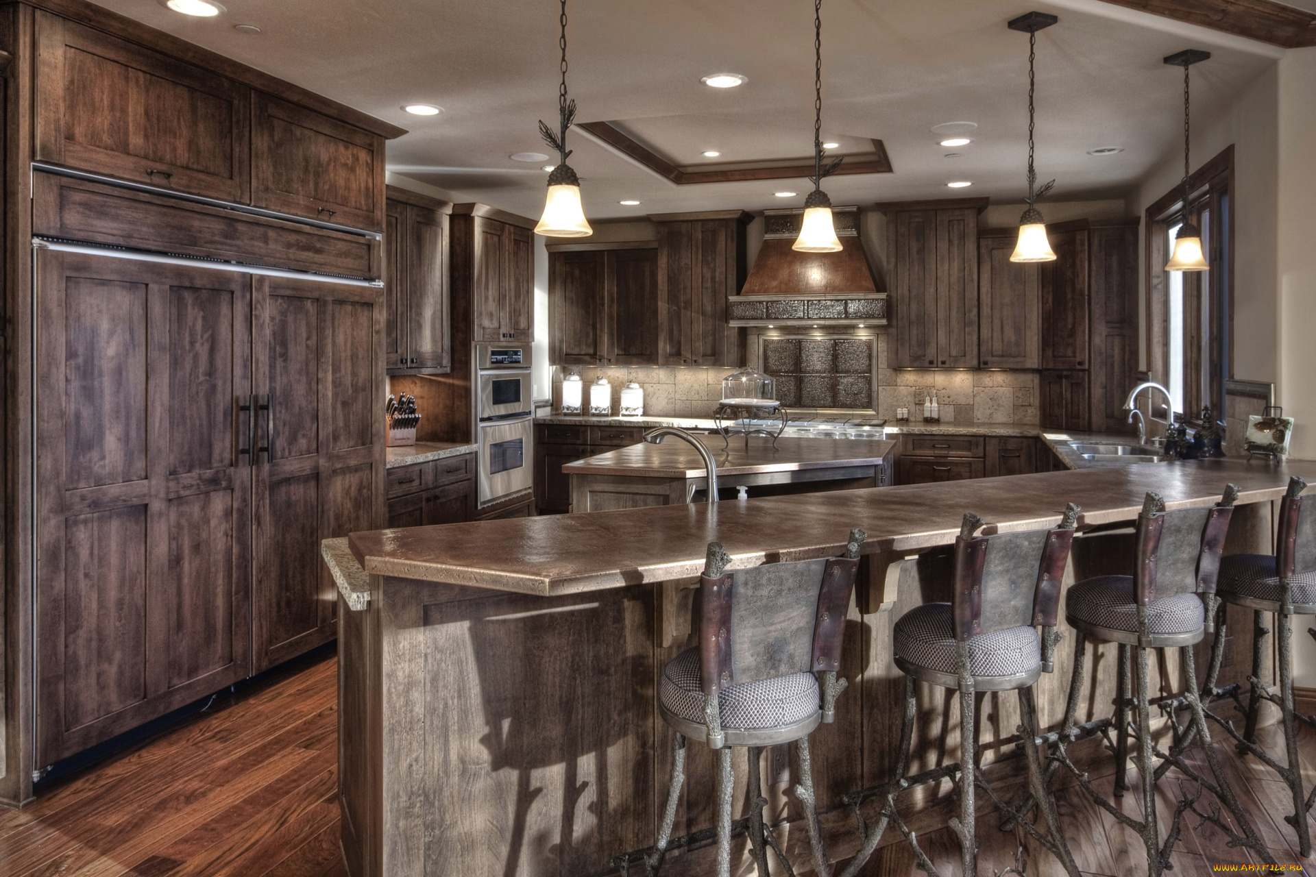 интерьер, кухня, мебель