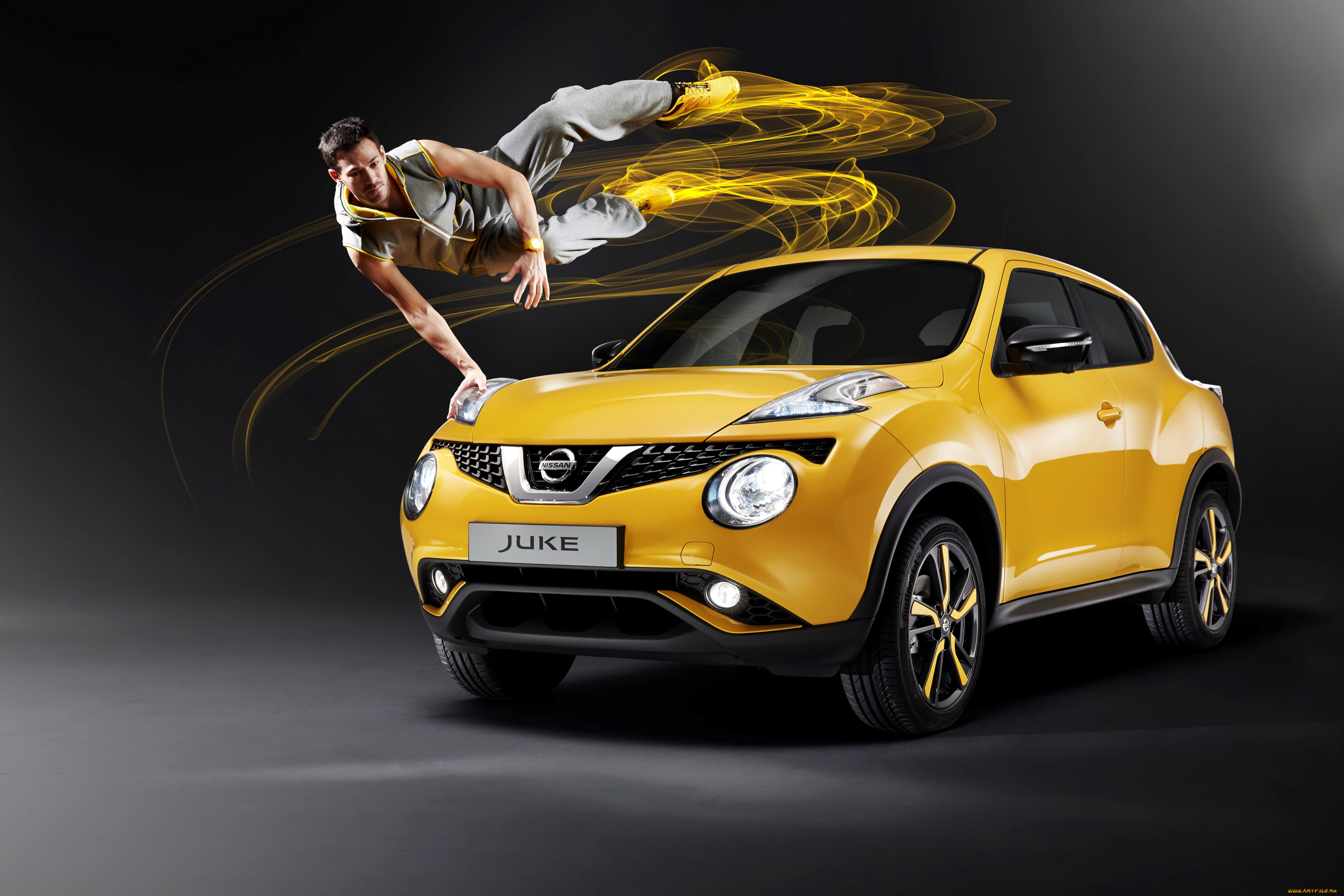 2014, nissan, juke, автомобили, nissan, datsun, желтый, juke