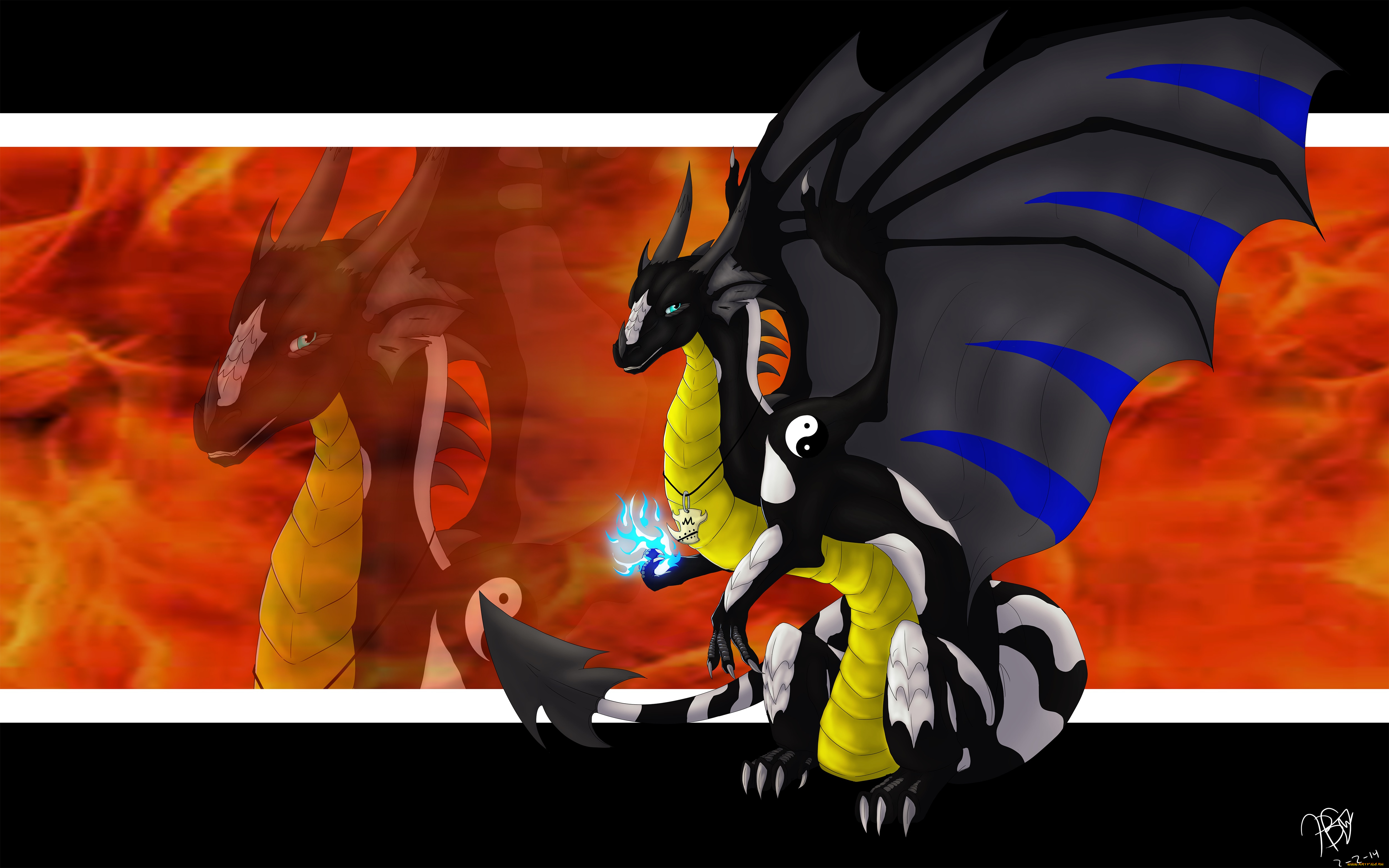 фэнтези, драконы, дракон