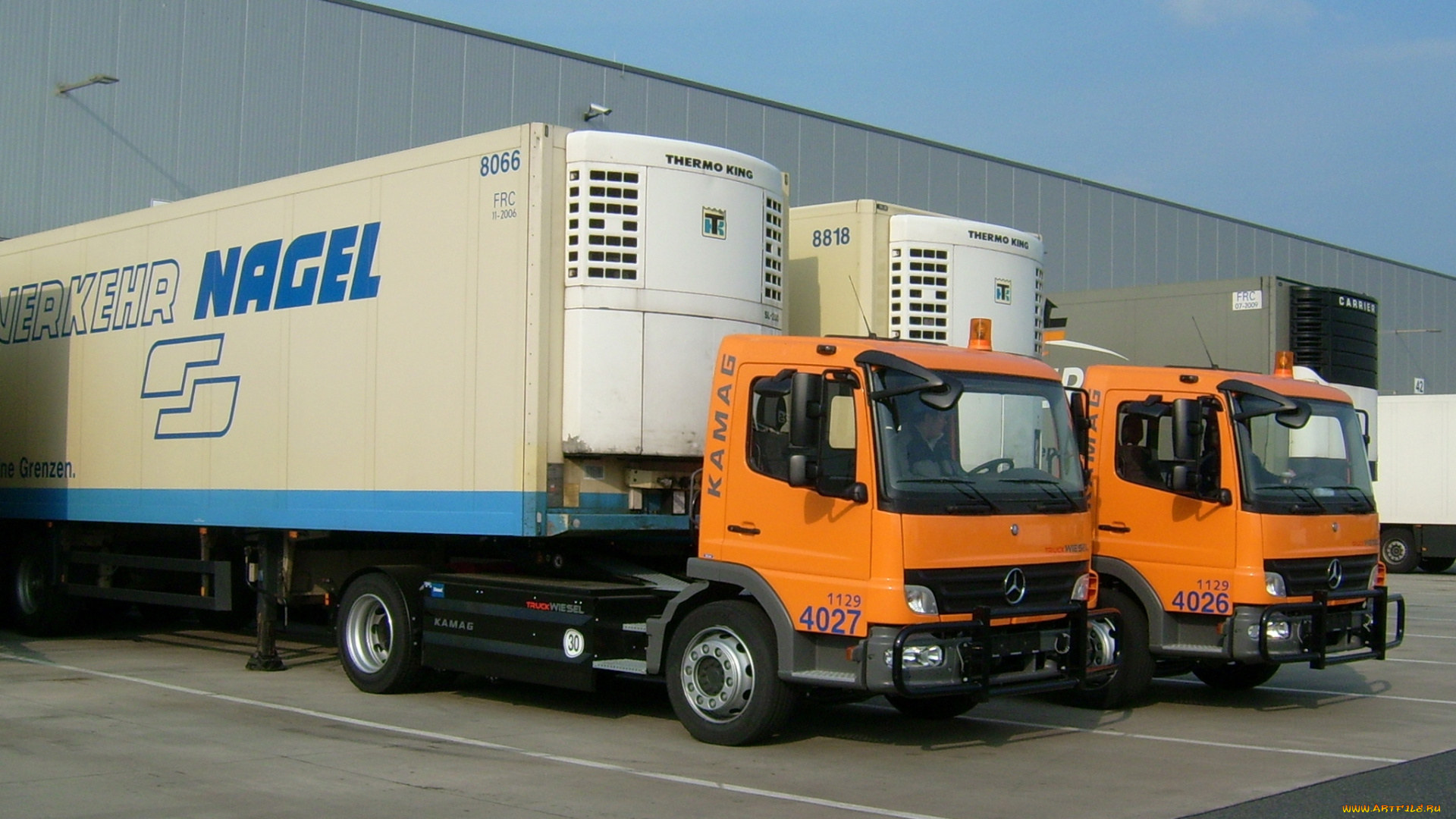 автомобили, mercedes, trucks, 2013г, wiesel, kamag