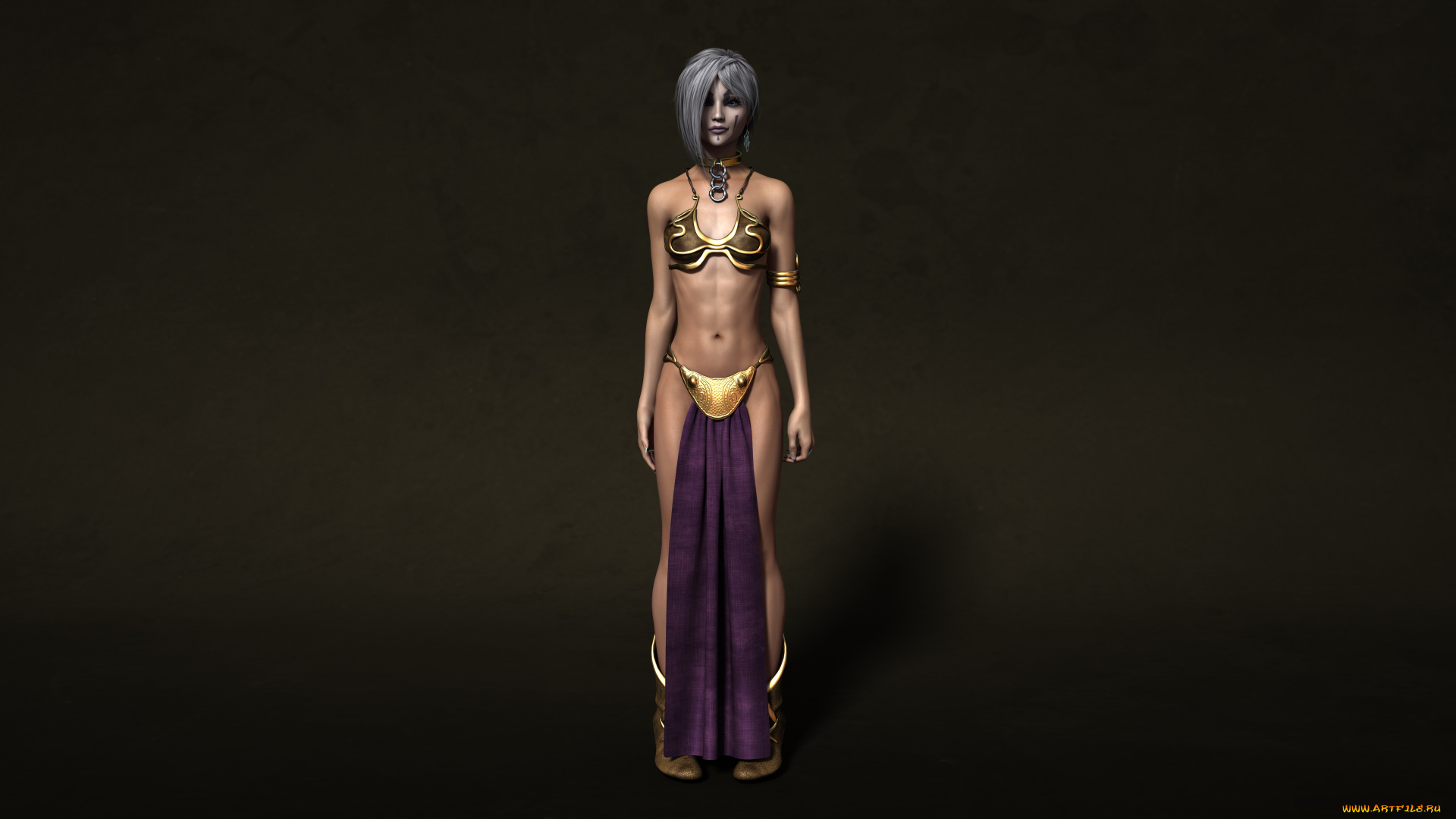 3д, графика, фантазия, , fantasy, фон, взгляд, девушка