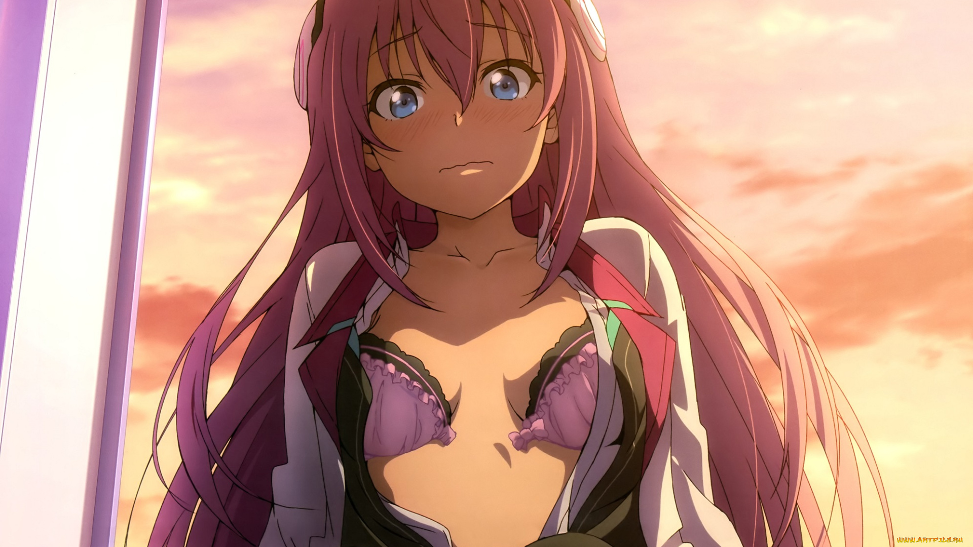 аниме, gakusen, toshi, asterisk, девушка