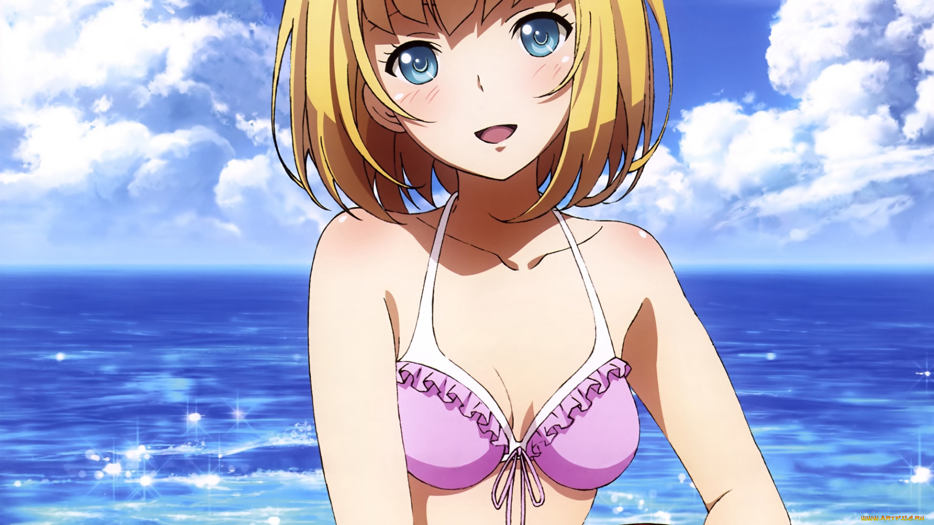 аниме, heavy, object, девушка