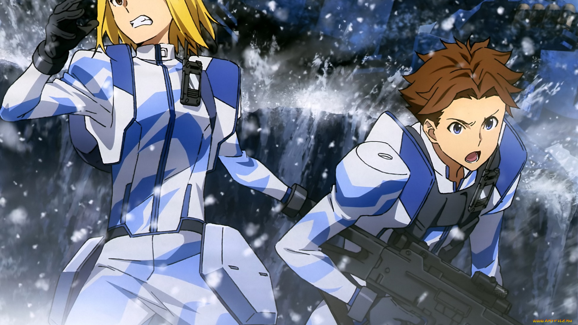 аниме, heavy, object, quenser, barbotage, heivia, winchell, heavy, object