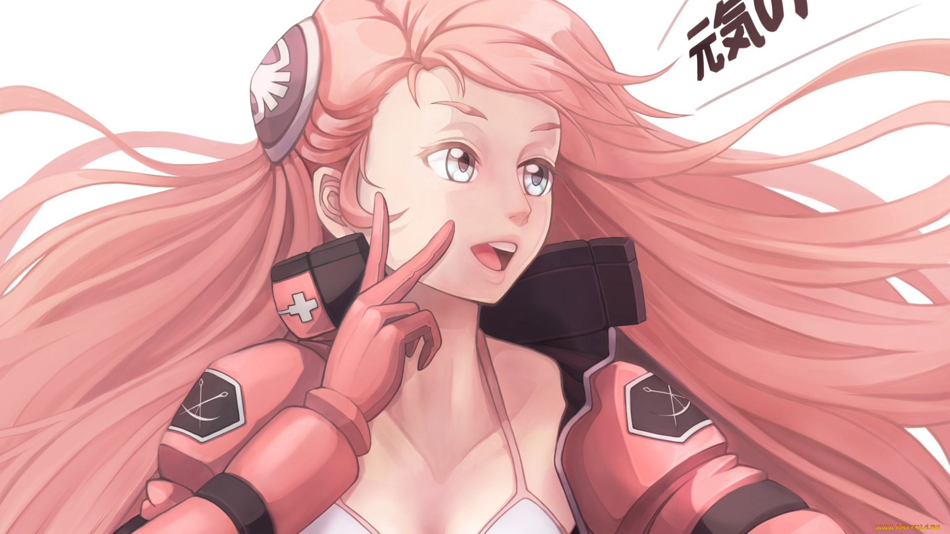 аниме, mobile, suit, gundam, девушка