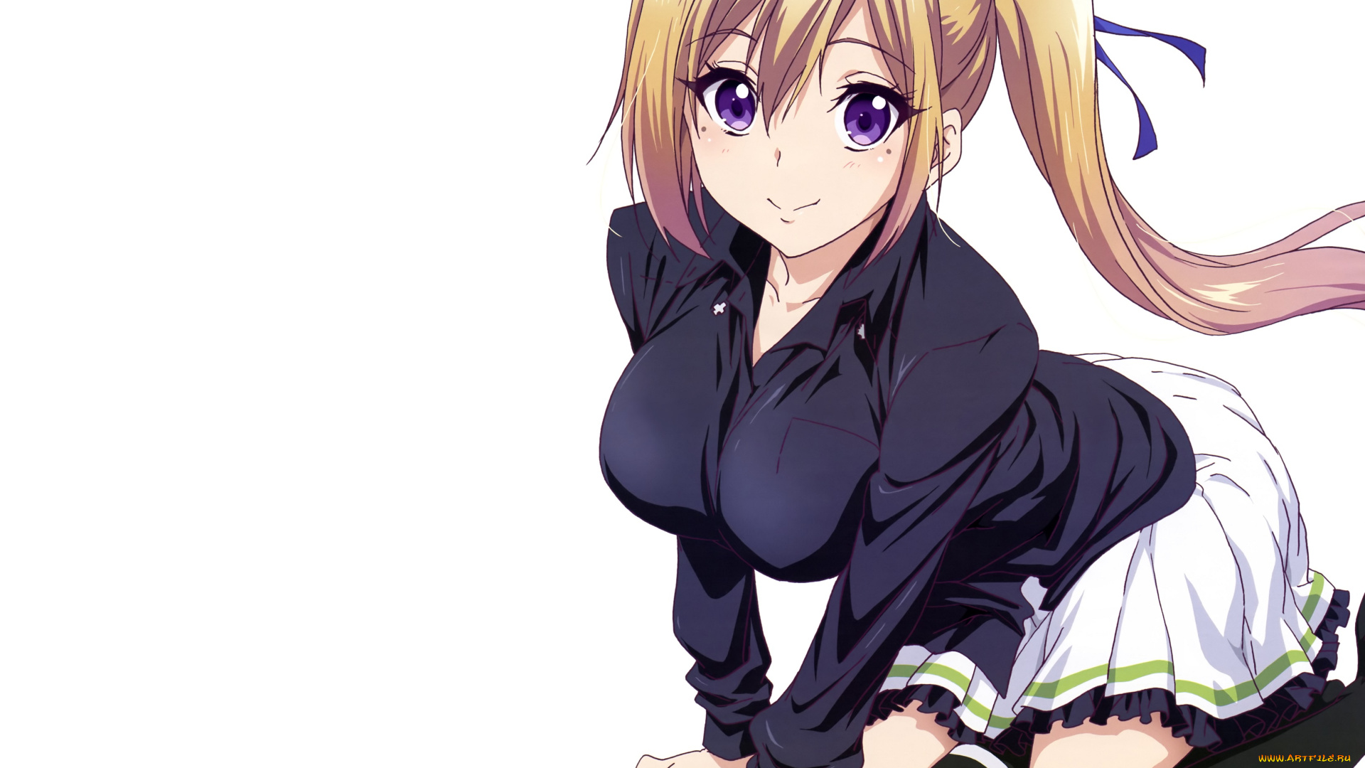 аниме, musaigen, no, phantom, world, девушка