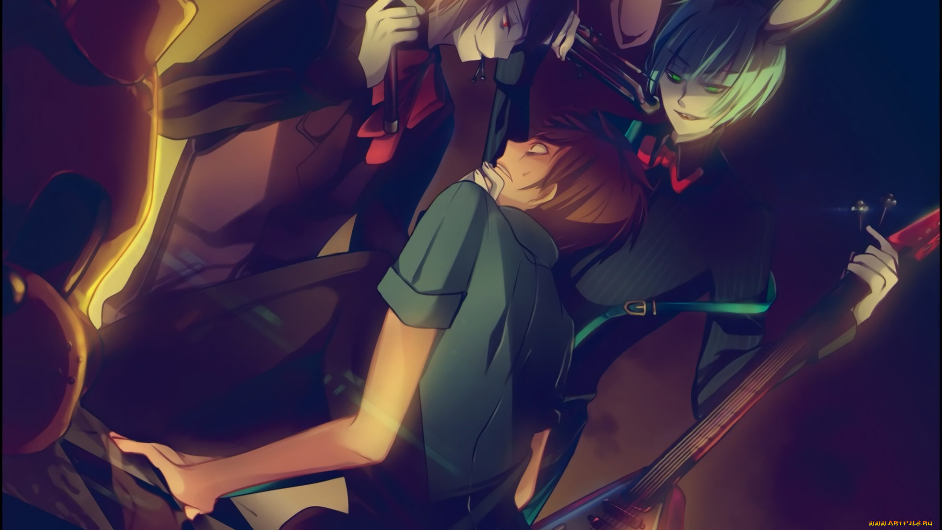 аниме, музыка, bonnie, five, nights, at, freddy's, toy, gatanii69